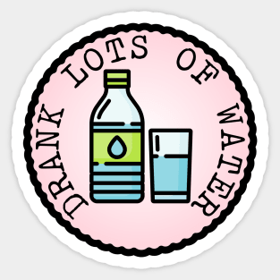 Drank Lots of Water (Adulting Merit Badge) Sticker